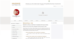 Desktop Screenshot of malchandgroup.com